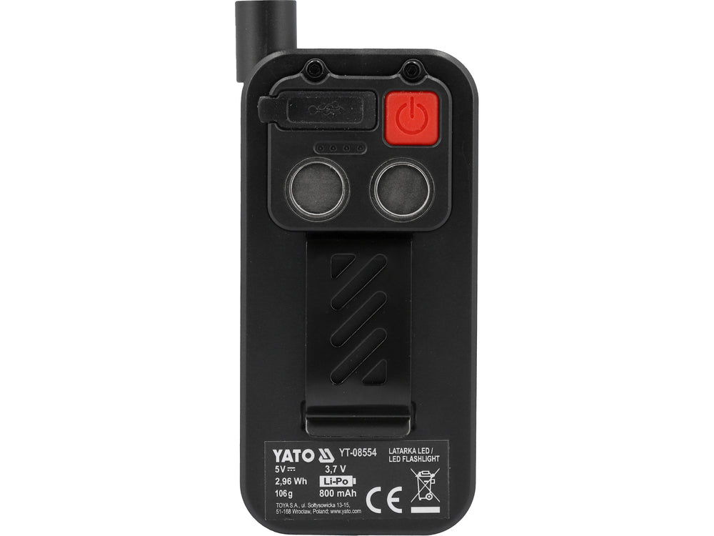 LAMPA DE LUCRU 600LM 3 IN 1 Yato YT - 08554 - 8 W, 600 lm, 300 lm, 150 lm Yato - scule electrice si unelte profesionale - BricoMart