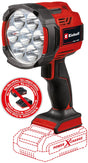 Lampa de lucru pe acumulator Einhell TE - CL 18/2500 LiAC - solo Power X - Change (li - ion, flux luminos de 2.500 lm de la 7 LED - uri, temperatura de culoare 6.500 K, filet pentru trepied, livrata fara acumulator sau incarcator Einhell - scule electrice si unelte profesionale - BricoMart