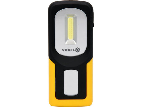 LAMPA DE MANA ROTATIVA COB LED 3W. Vorel 82723 - Lampi LED atelier cu baterii, 3 W, 100 lm Vorel - scule electrice si unelte profesionale - BricoMart