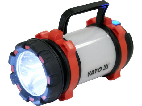 LANTERNA MULTIFUNCTIONALA, 3 IN 1, 380LM, LED + LED SMD, LI - ION 3.7V3000MAH, 6 MODURI DE LUMINARE Yato YT - 08547 Yato - scule electrice si unelte profesionale - BricoMart
