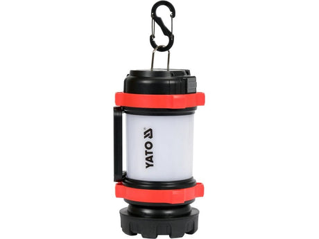 LANTERNA MULTIFUNCTIONALA, 3 IN 1, 380LM, LED + LED SMD, LI - ION 3.7V3000MAH, 6 MODURI DE LUMINARE Yato YT - 08547 Yato - scule electrice si unelte profesionale - BricoMart