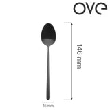 Lingură de ceai Amarone Black, OVE, 146 mm