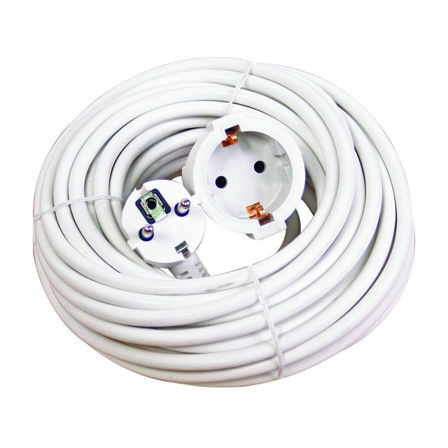 MAKALON Prelungitor simplu 10m MK Alb, standard Makalon - scule electrice si unelte profesionale - BricoMart