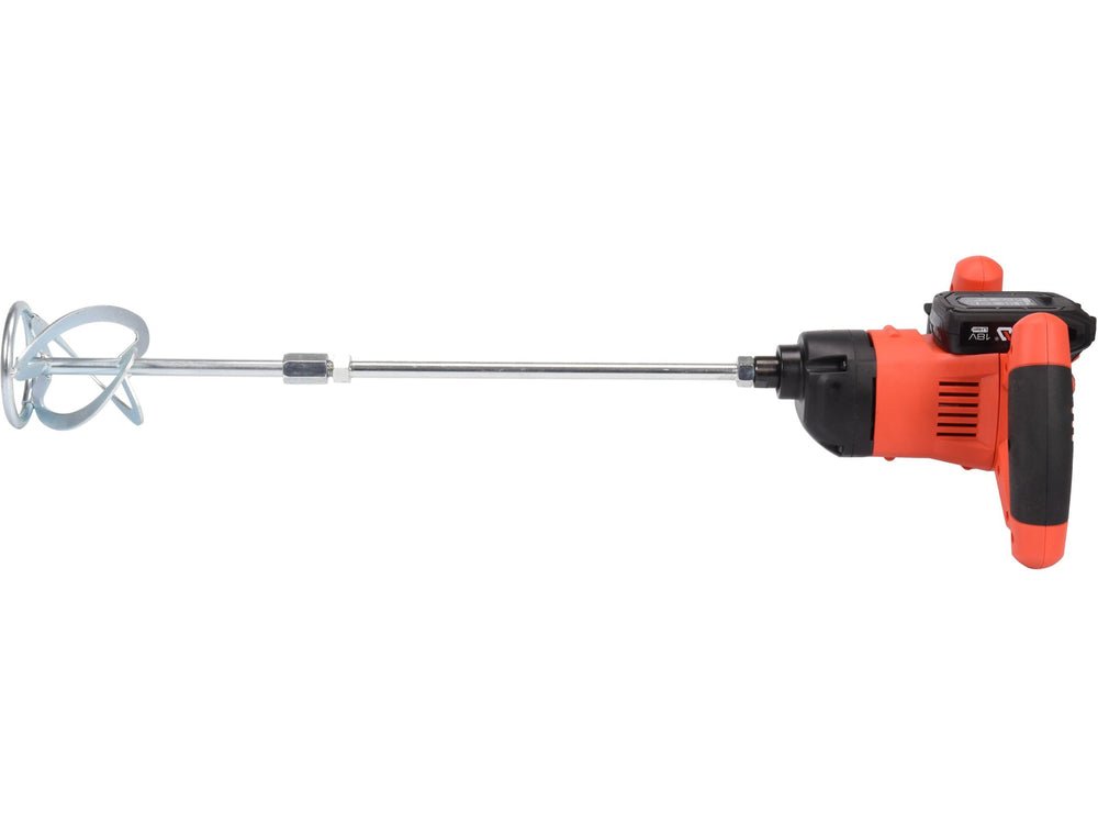MALAXOR MORTAR 18V, ACUMULATOR â€‹â€‹2.0AH + INCARCATOR Yato YT - 82880 - Malaxoare cu acumulator, 650 rpm, 18 V, 2 Ah Yato - scule electrice si unelte profesionale - BricoMart