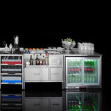 Masa bar Oxygen, 600x650x(H)900 mm Barmatic
