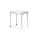 Masa centrala Budget Line, dimensiuni: 800 x 600 (H)850 mm, fara polita, insurubat