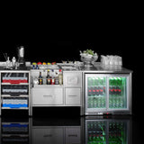 Masă de bar model Oxygen, structură rezistentă, 1000 mm Barmatic
