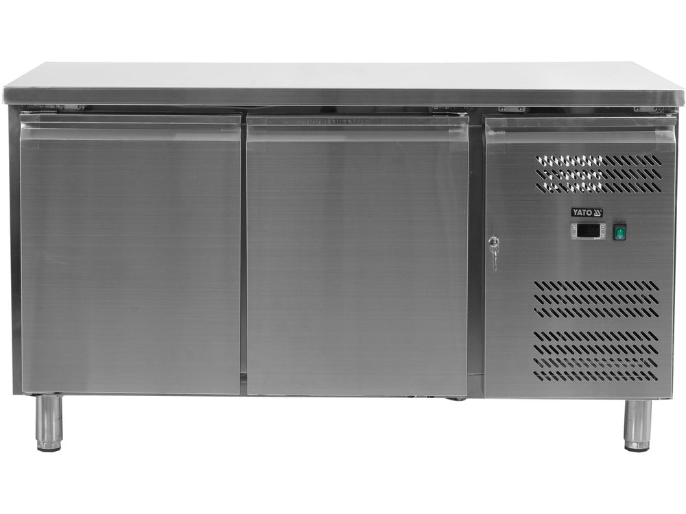 MASA RECE 228L, 13060X600X850MM, 2 USI Yato YG - 05253 - Lazi frigorifice, 600 x 1360 mm, 910 mm, 330 x 430 mm Yato - scule electrice si unelte profesionale - BricoMart