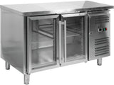MASA RECE 282L, 2 USI DIN STICLA Yato YG - 05252 - Lazi frigorifice, 1360 x 700 mm, 910 mm, 330 x 530 mm Yato - scule electrice si unelte profesionale - BricoMart
