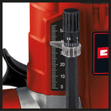 Masina de frezat Einhell TC - RO 1155 E, 1100 W, Ø 6 si 8 mm, control al vitezei, opritor paralel, adaptor pentru aspirarea prafului, inclusiv accesorii Einhell - scule electrice si unelte profesionale - BricoMart