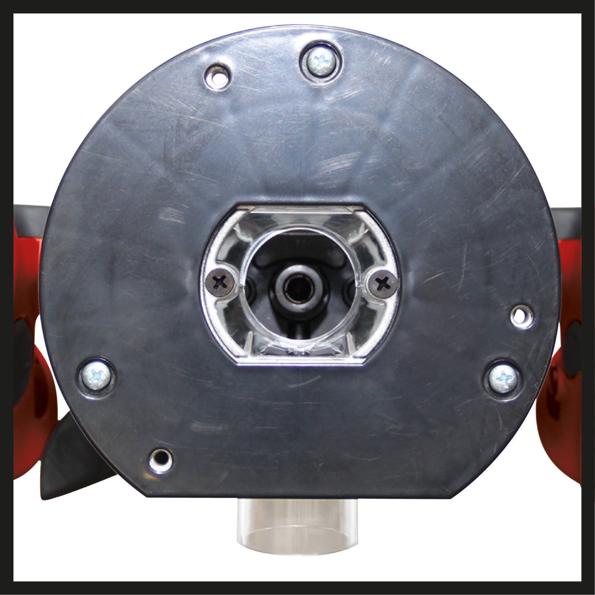 Masina de frezat Einhell TC - RO 1155 E, 1100 W, Ø 6 si 8 mm, control al vitezei, opritor paralel, adaptor pentru aspirarea prafului, inclusiv accesorii Einhell - scule electrice si unelte profesionale - BricoMart