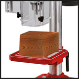 Masina de gaurit de banc Einhell TC - BD 450, 450 W, pana la 2650 rpm, 5 trepte, adancime maxima de gaurire 50 mm, afisaj adancime de gaurire, opritor de adancime reglabil, masa de gaurire inclinabila/rotativa si reglabila pe inaltime Einhell - scule electrice si unelte profesionale - BricoMart