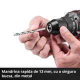 Masina de gaurit fara fir Einhell Professional TP-CD 18/50-C Li BL - Solo Power X-Change, 18 V, fara perii, 50 Nm, mandrina metalica de 13 mm, 2 viteze, anti-recul, fara baterie - imagine 9