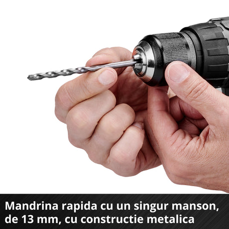 Masina de gaurit si insurubat (bormasina) cu impact pe acumulator Einhell Professional TP - CD 18/60 Li - i BL Solo Power X - Change, Li - ion, 18 V, motor fara perii, 60 Nm, viteza de impact 32.000 rpm, livrata fara acumulator sau incarcator Einhell - scule electrice si unelte profesionale - BricoMart