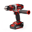 Masina de gaurit si insurubat (bormasina) cu impact pe acumulator Einhell TE - CD 18/48 Li - i Kit Power X - Change, Li - ion, 18 V, 48 Nm, capacitate de gaurire 10 mm in beton, geanta, incl. 2 baterii de 2,0 Ah si incarcator Einhell - scule electrice si unelte profesionale - BricoMart