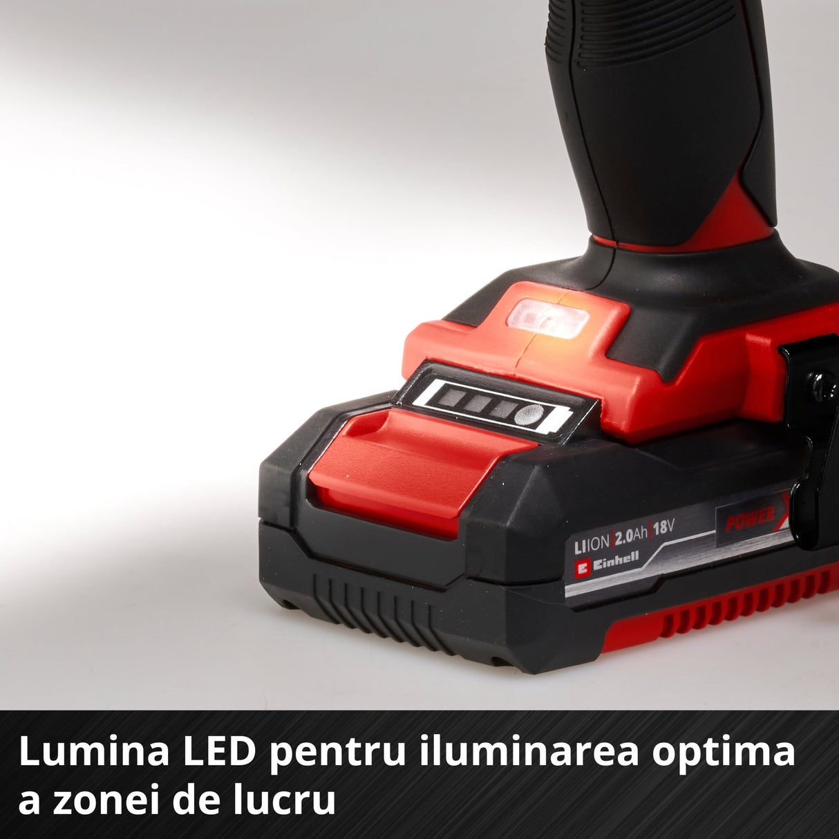 Masina de gaurit si insurubat (bormasina) cu impact pe acumulator Einhell TE - CD 18/48 Li - i Kit Power X - Change, Li - ion, 18 V, 48 Nm, capacitate de gaurire 10 mm in beton, geanta, incl. 2 baterii de 2,0 Ah si incarcator Einhell - scule electrice si unelte profesionale - BricoMart