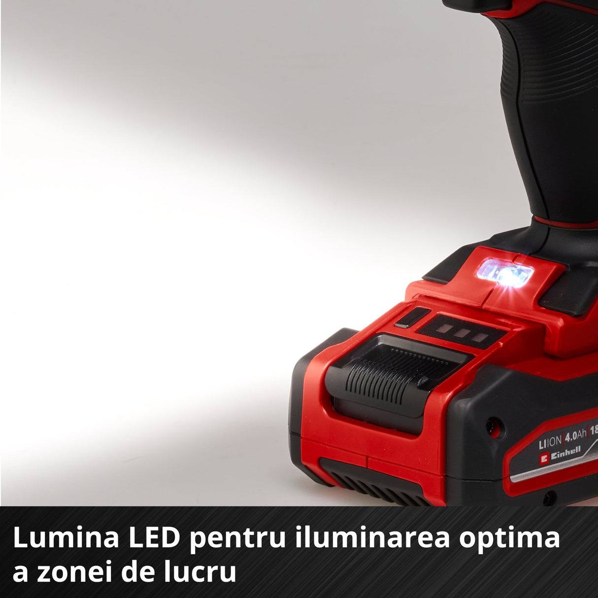 Masina de gaurit si insurubat (bormasina) pe acumulator Einhell Professional TP - CD 18 Li Brushless Solo Power X - Change Li - Ion, Rosu, 18 V, 2 viteze, 60 Nm, motor fara perii, lumina LED, fara baterie si incarcator Einhell - scule electrice si unelte profesionale - BricoMart