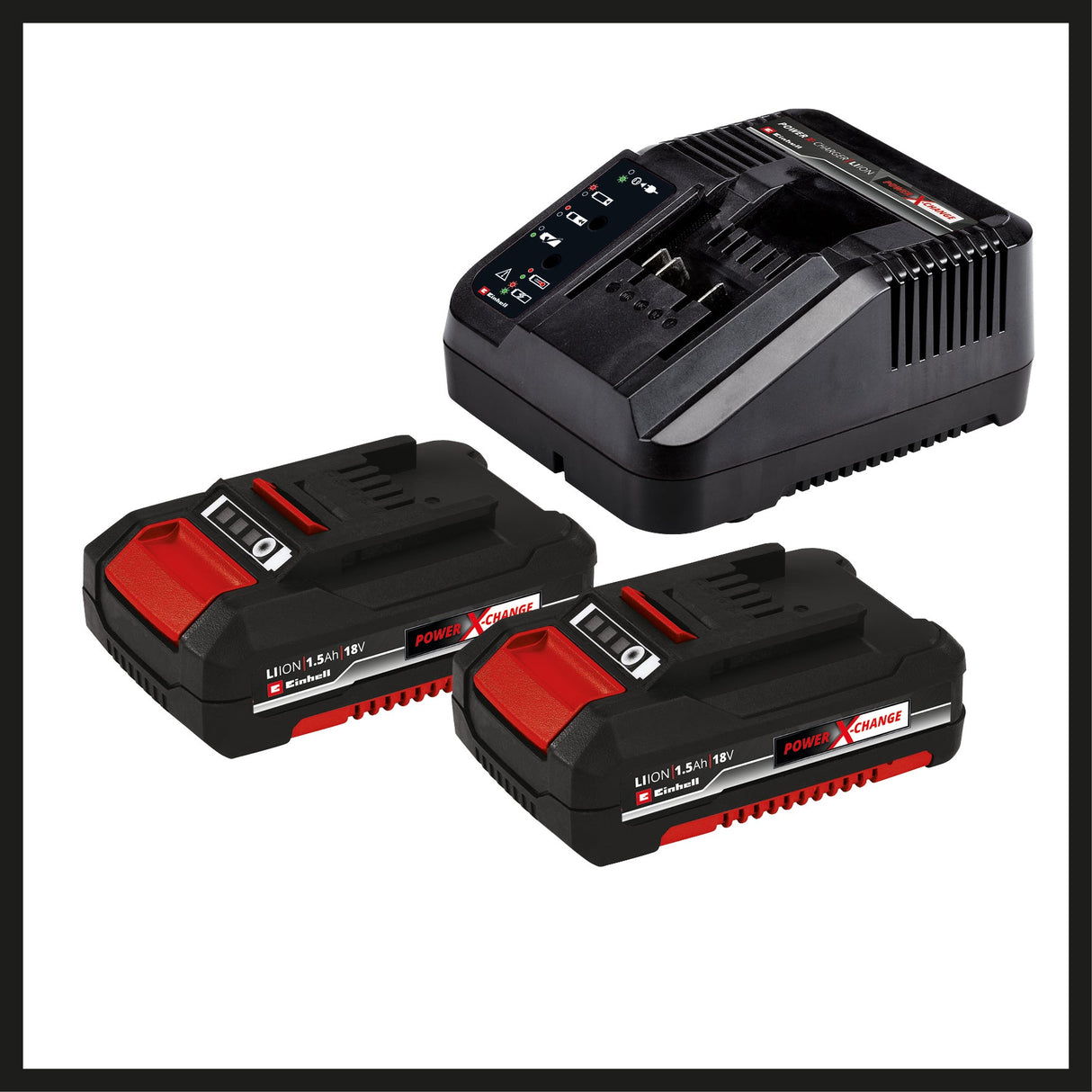 Masina de gaurit si insurubat (bormasina) pe acumulator Einhell TE - CD 18/2 Li Power X - Change, Li - Ion, 18 V, 2 viteze, 44 Nm, lumina LED, geanta, incl. 2 baterii de 1,5 Ah si incarcator Einhell - scule electrice si unelte profesionale - BricoMart