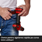 Masina de gaurit si insurubat (bormasina) pe acumulator Einhell TE - CD 18/40 Li - Solo Power X - Change, itiu - ion, 18 V, cuplu maxim 40 Nm in 21 de trepte, angrenaj cu 2 trepte pentru gaurire si insurubare, viteza electronica Einhell - scule electrice si unelte profesionale - BricoMart