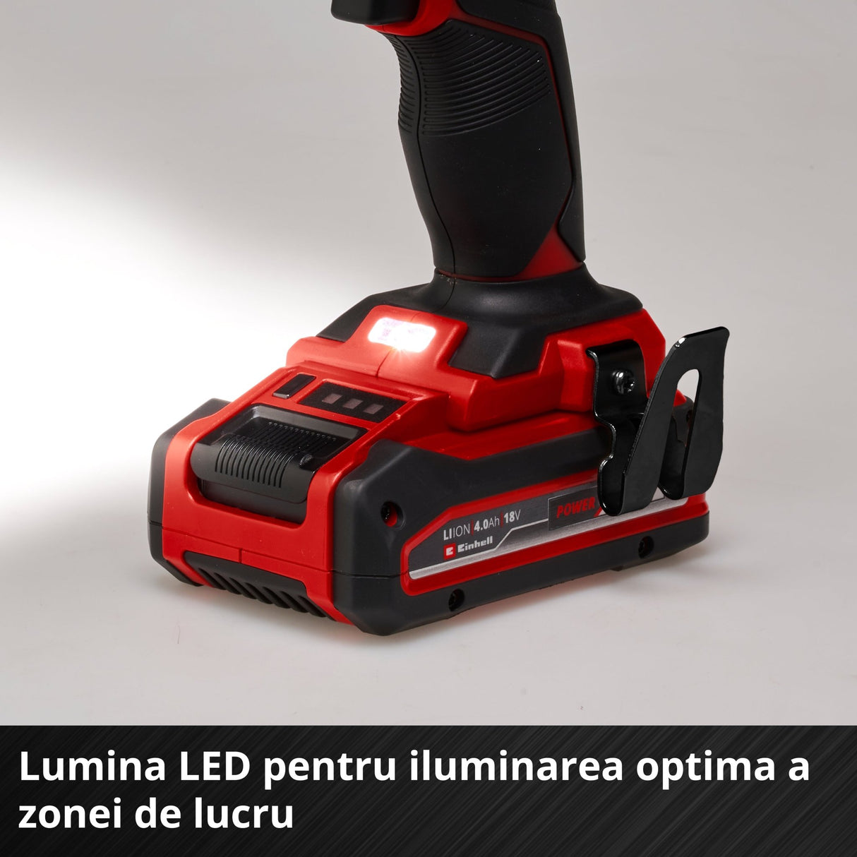 Masina de gaurit si insurubat (bormasina) pe acumulator Einhell TE - CD 18/40 Li - Solo Power X - Change, itiu - ion, 18 V, cuplu maxim 40 Nm in 21 de trepte, angrenaj cu 2 trepte pentru gaurire si insurubare, viteza electronica Einhell - scule electrice si unelte profesionale - BricoMart