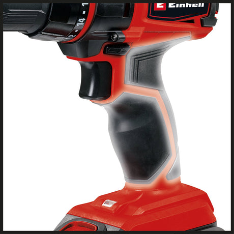 Masina de gaurit si insurubat pe acumulator Einhell TC - CD 18 - 2 Li, 2 baterii de 18V, 1,5 Ah, 38 Nm, oprire rapida, geanta de transport Einhell - scule electrice si unelte profesionale - BricoMart