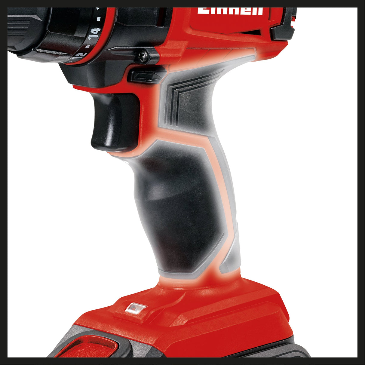 Masina de gaurit si insurubat pe acumulator Einhell TC - CD 18 - 2 Li, Litiu - ion, 18V, cutie de viteze cu 2 viteze, blocare a axului, 18+1 setari de cuplu, inclusiv lumina LED Einhell - scule electrice si unelte profesionale - BricoMart