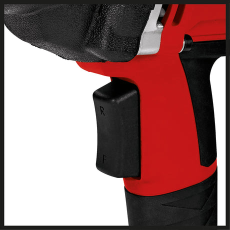 Masina de insurubat de impact auto Einhell CC - IW 950, 950W, 2300 1/min, 450Nm, maner moale, comutator basculant pentru inversarea directiei, 4 biti pentru chei tubulare si geanta de transport Einhell - scule electrice si unelte profesionale - BricoMart