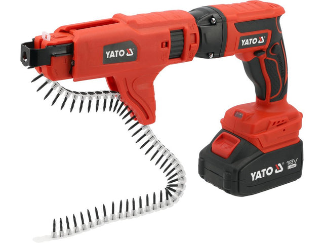 MASINA DE INSURUBAT PENTRU RIGIPS 18V, 1X4AH Yato YT - 82075 Yato - scule electrice si unelte profesionale - BricoMart