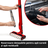 Masina de spalat podele dure pe acumulator Einhell CLEANEXXO Power X - Change (18 V, rola perie 290 mm, mod BOOST, functie de autocuratare, alimentare cu apa reglabila, fara acumulator Einhell - scule electrice si unelte profesionale - BricoMart