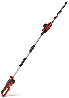 Masina de tuns gard viu telescopica pe acumulator Einhell GC - HH 18/45 Li T - Solo Power X - Change, litiu - ion, maner principal rotativ, angrenaje metalice, cap motor inclinabil in 7 directii, fara baterie si incarcator Einhell - scule electrice si unelte profesionale - BricoMart