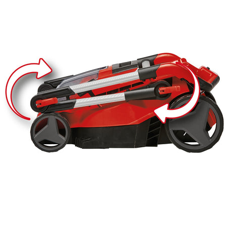Masina de tuns iarba pe acumulator Einhell Professional RASARRO 36/40 Power X - Change, 36V, latime de taiere 40 cm, 500 m², motor fara perii, cos de colectare 50 l, inaltime de taiere 25 - 75 mm, incl. 2x 4.0Ah, 1x incarcator dublu Einhell - scule electrice si unelte profesionale - BricoMart