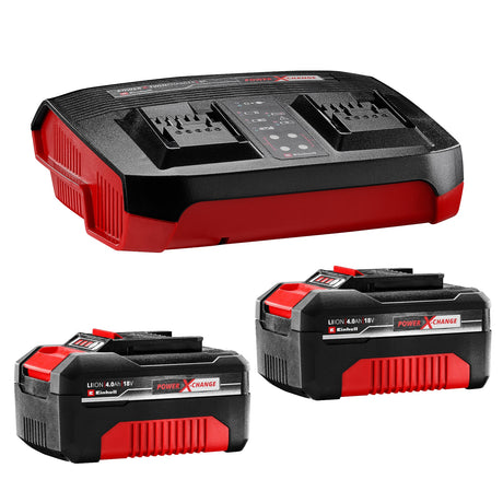 Masina de tuns iarba pe acumulator Einhell Professional RASARRO 36/40 Power X - Change, 36V, latime de taiere 40 cm, 500 m², motor fara perii, cos de colectare 50 l, inaltime de taiere 25 - 75 mm, incl. 2x 4.0Ah, 1x incarcator dublu Einhell - scule electrice si unelte profesionale - BricoMart