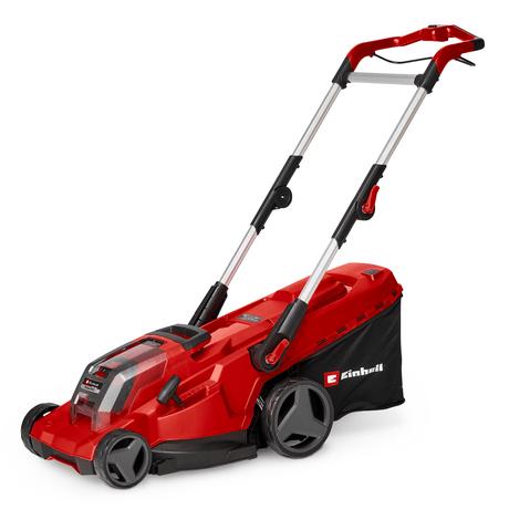 Masina de tuns iarba pe acumulator Einhell Professional RASARRO 36/40 Power X - Change, 36V, latime de taiere 40 cm, 500 m², motor fara perii, cos de colectare 50 l, inaltime de taiere 25 - 75 mm, incl. 2x 4.0Ah, 1x incarcator dublu Einhell - scule electrice si unelte profesionale - BricoMart