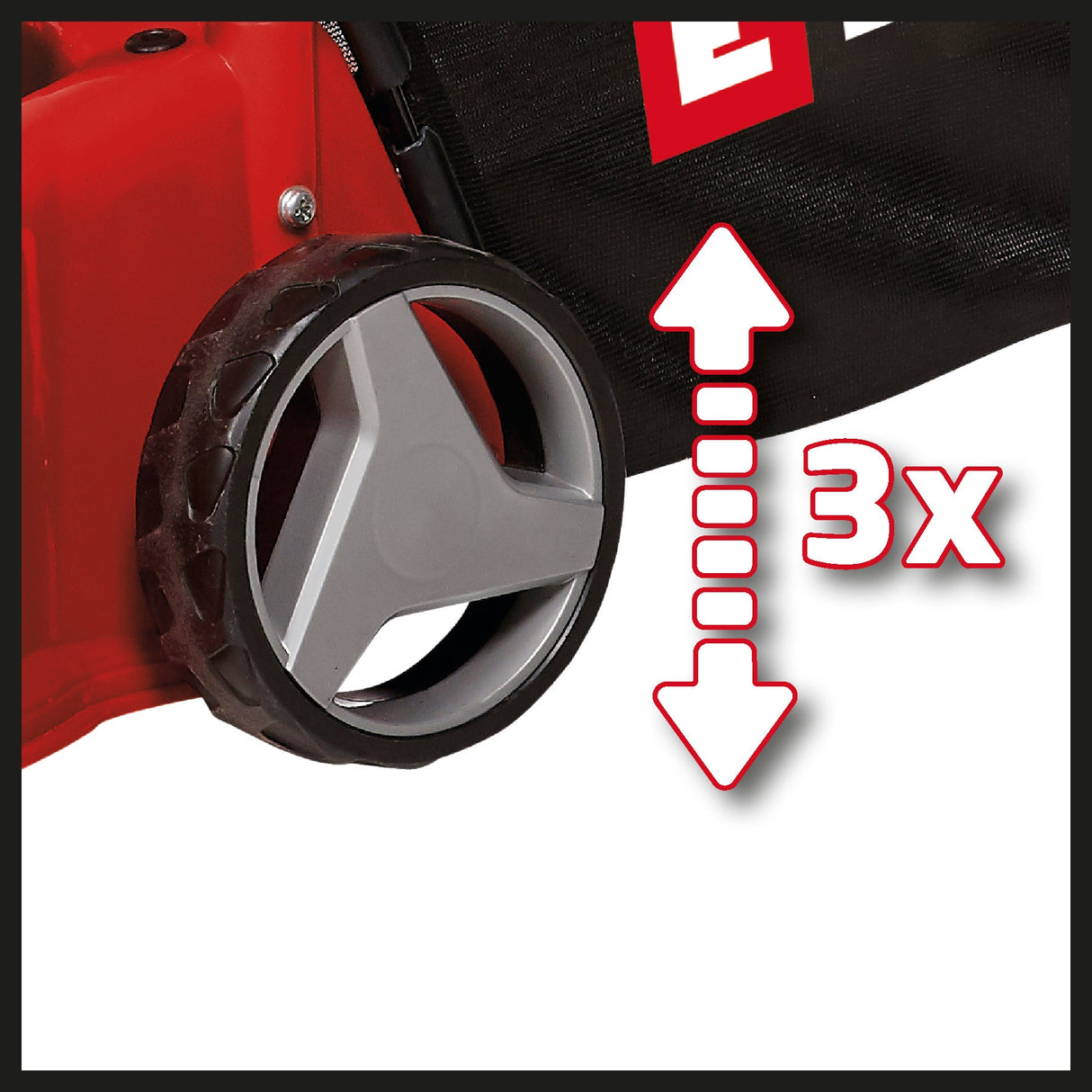 Masina de tuns iarba pe benzina Einhell GC - PM 40/2 (2 kW, 1 cilindru, motor in 4 timpi, cilindree 132 cm³, sac de colectare de 45 L cu indicator de nivel, latime de taiere 40 cm, recomandata pana la 800 m² Einhell - scule electrice si unelte profesionale - BricoMart