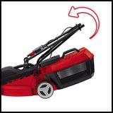 Masina de tuns iarba/gazon electrica Einhell GC - EM 1000/30 (1.000 W, latime de taiere de 30 cm, cutie de colectare de 25 l, ghidon pliabil, usoara si robusta Einhell - scule electrice si unelte profesionale - BricoMart