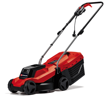 Masina de tuns iarba/gazon electrica Einhell GC - EM 1000/32 (1000W, latime de taiere de 32 cm, pana la 300 m², cos de colectare a ierbii de 30 l, inaltime de taiere de 30–70 mm, sina de ghidare pliabila Einhell - scule electrice si unelte profesionale - BricoMart