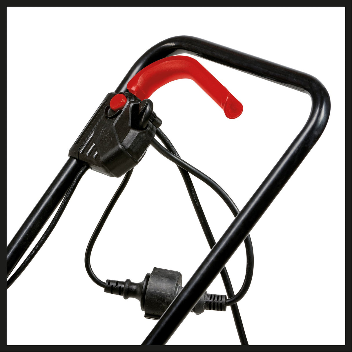 Masina de tuns iarba/gazon electrica Einhell GC - EM 1232 (1200 W, recomandata pentru peluze de pana la 300 m², reglare a inaltimii de taiere cu o singura roata in 3 trepte, sina de ghidare pliabila, cutie de colectare a ierbii de 30 l Einhell - scule electrice si unelte profesionale - BricoMart