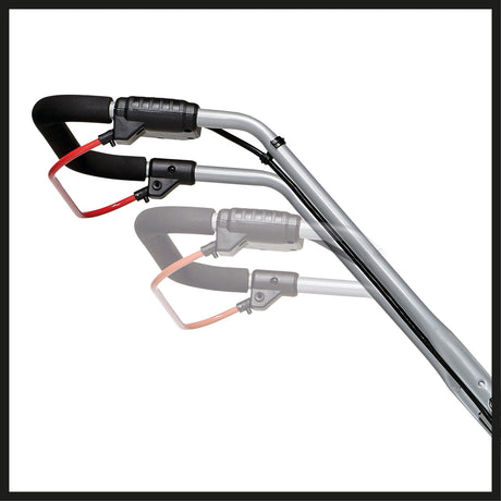 Masina de tuns iarba/gazon pe acumulator Einhell GE - CM 36/33 Li (2x2.5Ah PXC (li - ion, pana la 250m², reglare centrala a inaltimii de taiere pe 5 niveluri, 2 baterii reincarcabile x2.5Ah + 2 incarcatoare Einhell - scule electrice si unelte profesionale - BricoMart