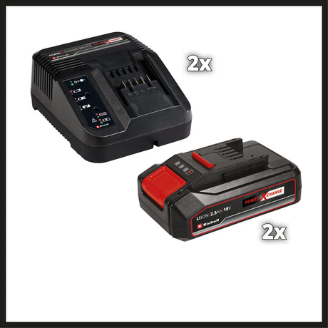 Masina de tuns iarba/gazon pe acumulator Einhell GE - CM 36/33 Li (2x2.5Ah PXC (li - ion, pana la 250m², reglare centrala a inaltimii de taiere pe 5 niveluri, 2 baterii reincarcabile x2.5Ah + 2 incarcatoare Einhell - scule electrice si unelte profesionale - BricoMart