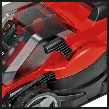 Masina de tuns iarba/gazon pe acumulator Einhell GE - CM 36/33 Li (2x2.5Ah PXC (li - ion, pana la 250m², reglare centrala a inaltimii de taiere pe 5 niveluri, 2 baterii reincarcabile x2.5Ah + 2 incarcatoare Einhell - scule electrice si unelte profesionale - BricoMart