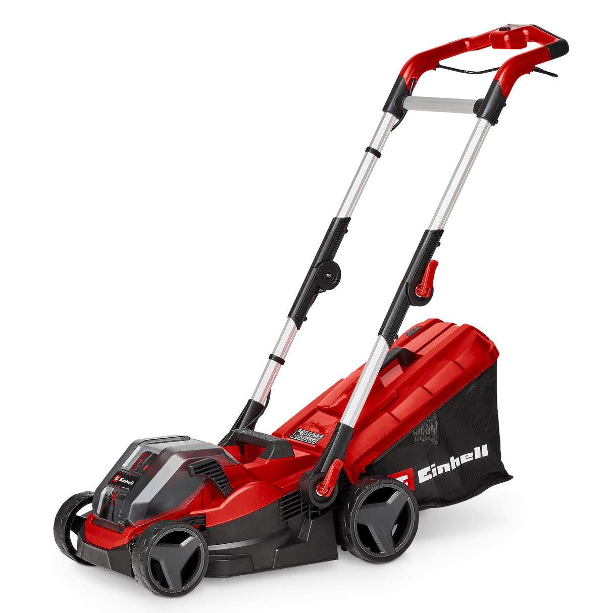 Masina de tuns iarba/gazon pe acumulator Einhell GE - CM 36/34 - 1 Li - Solo Power X - Change (litiu - ion, reglare centrala a inaltimii de taiere pe 5 niveluri, maner lung reglabil, fara acumulator si incarcator Einhell - scule electrice si unelte profesionale - BricoMart