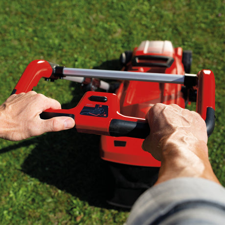 Masina de tuns iarba/gazon pe acumulator Einhell GE - CM 36/37 Li - Solo Power X - Change (litiu - ion, reglare centrala a inaltimii de taiere pe 6 niveluri 25 - 75 mm, cos de colectare a ierbii de 45 l Einhell - scule electrice si unelte profesionale - BricoMart