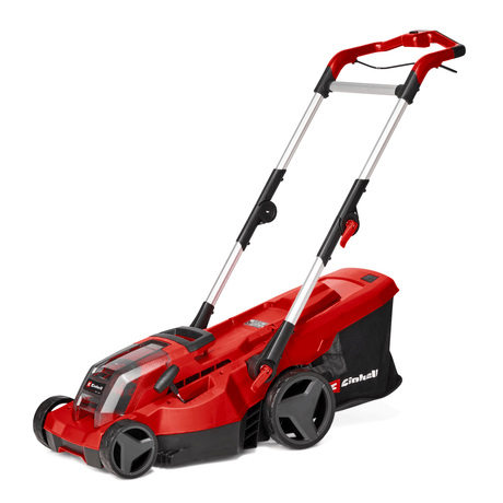 Masina de tuns iarba/gazon pe acumulator Einhell GE - CM 36/37 Li - Solo Power X - Change (litiu - ion, reglare centrala a inaltimii de taiere pe 6 niveluri 25 - 75 mm, cos de colectare a ierbii de 45 l Einhell - scule electrice si unelte profesionale - BricoMart