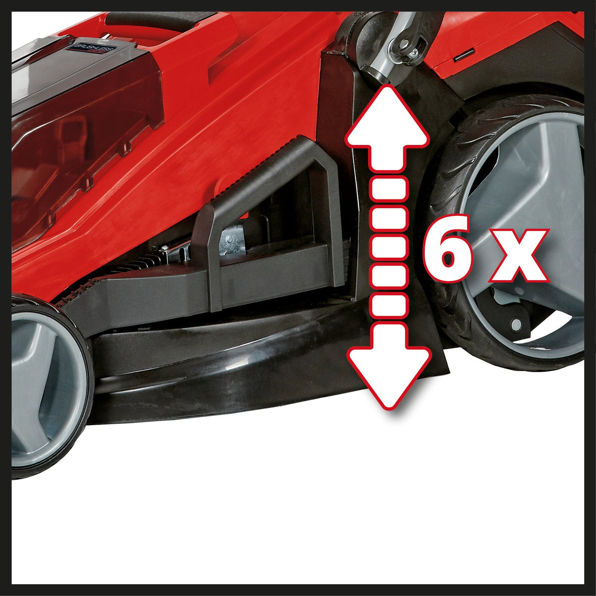 Masina de tuns iarba/gazon pe acumulator Einhell GE - CM 36/43 Li M - Solo PXC (litiu - ion, motor electric fara perii, reglare centrala a inaltimii de taiere pe 6 niveluri, fara acumulator/incarcator Einhell - scule electrice si unelte profesionale - BricoMart