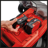 Masina de tuns iarba/gazon pe acumulator Einhell GE - CM 36/43 Li M - Solo PXC (litiu - ion, motor electric fara perii, reglare centrala a inaltimii de taiere pe 6 niveluri, fara acumulator/incarcator Einhell - scule electrice si unelte profesionale - BricoMart