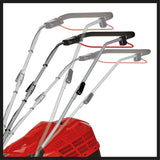 Masina de tuns iarba/gazon pe acumulator Einhell GE - CM 36/43 Li M - Solo PXC (litiu - ion, motor electric fara perii, reglare centrala a inaltimii de taiere pe 6 niveluri, fara acumulator/incarcator Einhell - scule electrice si unelte profesionale - BricoMart