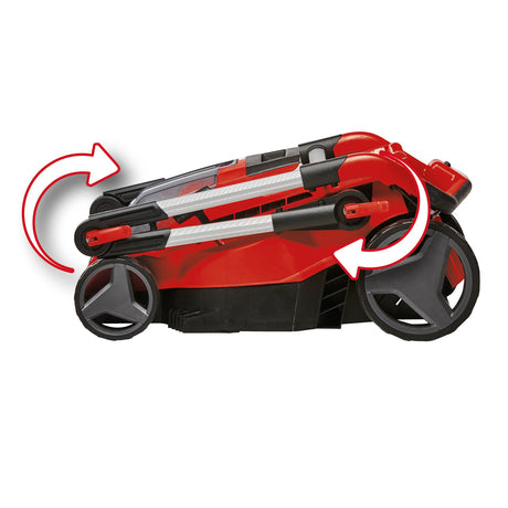 Masina de tuns iarba/gazon pe acumulator Einhell GP - CM 36/41 Li - Solo Power X - Change (36 V, latime de taiere de 41 cm, pana la 500 m², motor fara perii, cos de colectare de 50 l, inaltime de taiere de 25–75 mm, fara acumulator Einhell - scule electrice si unelte profesionale - BricoMart