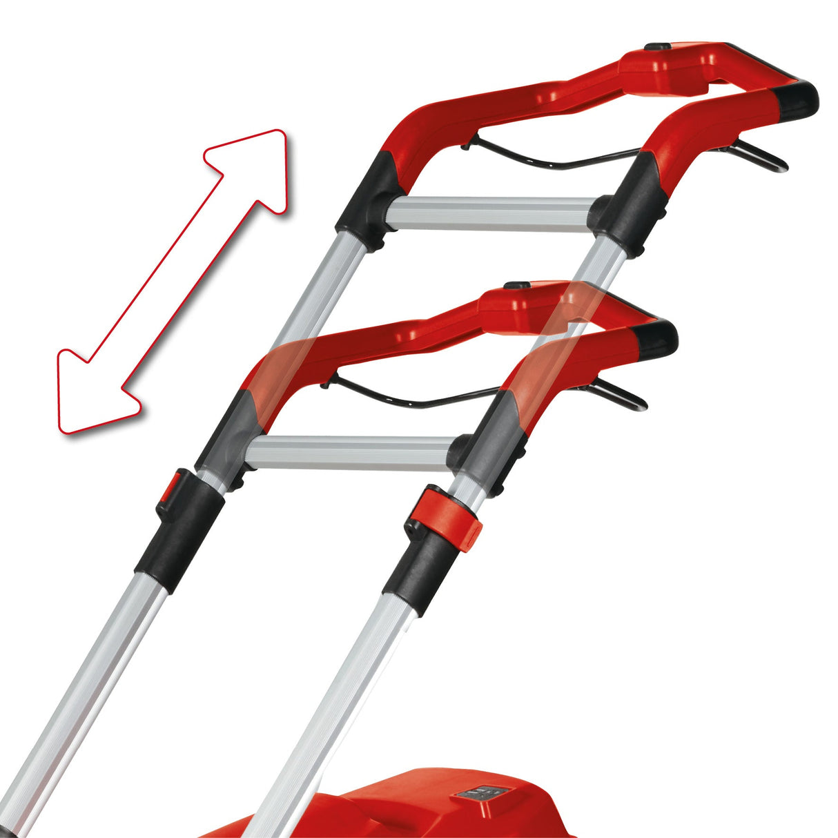 Masina de tuns iarba/gazon pe acumulator Einhell RASARRO 36/42 (2x4.0Ah Power X - Change (Li - ion, pana la 550 m², energie fara perii, reglare centrala a inaltimii de taiere, incl. 2x baterii PXC de 4.0 Ah + incarcator de mare viteza Einhell - scule electrice si unelte profesionale - BricoMart