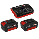 Masina de tuns iarba/gazon pe acumulator Einhell RASARRO 36/42 (2x4.0Ah Power X - Change (Li - ion, pana la 550 m², energie fara perii, reglare centrala a inaltimii de taiere, incl. 2x baterii PXC de 4.0 Ah + incarcator de mare viteza Einhell - scule electrice si unelte profesionale - BricoMart