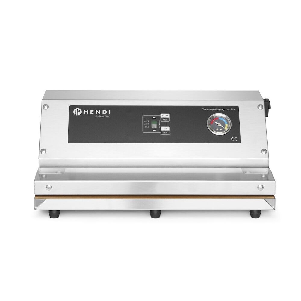 Masina profesionala ambalare vacuum, Hendi, capacitate pompa 20lt/min, (H)170 mm, banda etansare cu teflon 350 mm